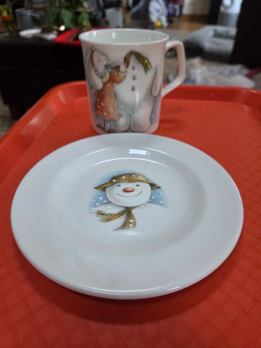 vintage bone china Royal Doulton 1985 the snowman collection